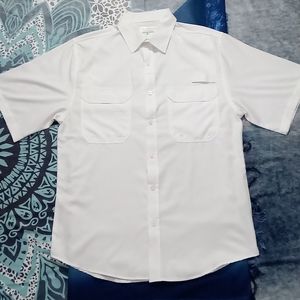 Clear Water Outfitters Anglers Short Sleeve Shirt sz M